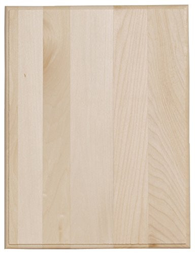 Walnut Hollow 1829 Basswood Rectangle Plaque, Wood