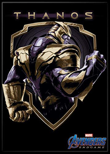 Ata-Boy Marvel Comics Avengers Endgame Thanos 2_5 x 3_5 Magnet for Refrigerators and Lockers Ata-Boy Marvel Comics Avengers Endgame Thanos 2_5 x 3_5 Magnet for Refrigerators and Lockers
