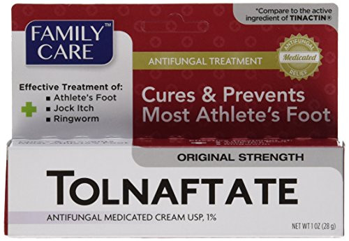3 PACK Family Care Tolnaftate Antifungal Cream 1 Compare to Tinactin- 1 fl_oz