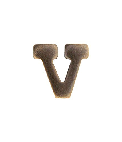 Letter V 14 Bronze Ribbon Device