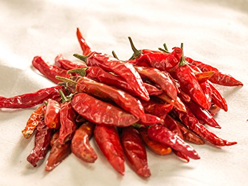 NOBILITY Dry Chillies 100g  3_52 Ounce - Dried Red Chili Pepper - Indian Extra Hot Red Chilli - A