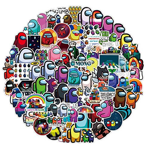 Among Us Stickers Pack Homabachyco Vinyl Waterproof Trendy Stickers Decals for Hydroflask Water Bottles Laptop Phone Car Skateboard Travel Suitcase Among Us 100pcs Among Us Stickers Pack Homabachyco Vinyl Waterproof Trendy Stickers Decals for Hydroflask Water Bottles Laptop Phone Car Skateboard Travel Suitcase Among Us 100pcs