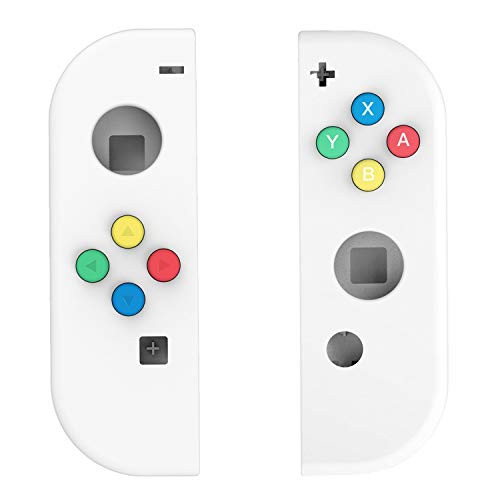 DIY Replacement Joycon Handheld Controller Housing Shell Case for Nintendo Switch NS NX Right Left Joy-Con Controller Without Electronics Joycon Handheld Controller White