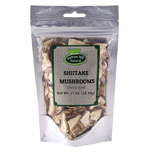 Dried Shiitake Mushrooms Sliced 1oz_ by Hatton Hill