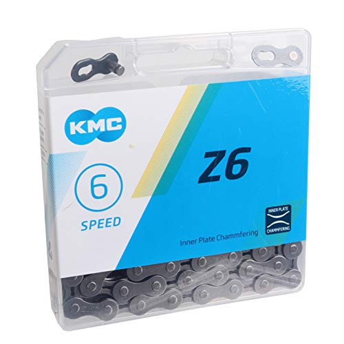 KMC Z6 Chain Speed 56 7_3mm Links 116 Black