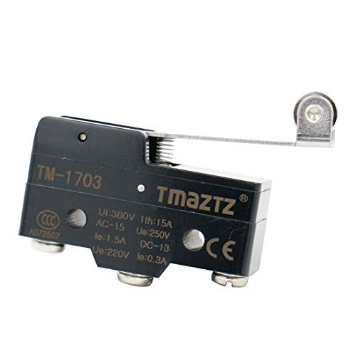 Baomain Long Roller Lever Normally 250VAC 15A Micro Switch TM-1703 CE