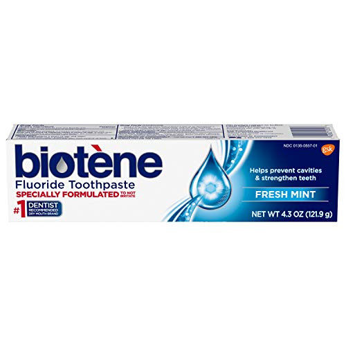 biotène Fresh Original Fluoride Toothpaste Mint 4_3 Ounce Fresh Mint
