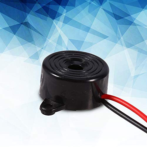 ?????????? ????? Alarm Siren Electronic Buzzer Alarm Siren Continuous Beep 3-24V Piezo Electronic Tone Buzzer Alarm Buzzer Continuous Sound Buzzer Automotive Buzzer for Garden Compute