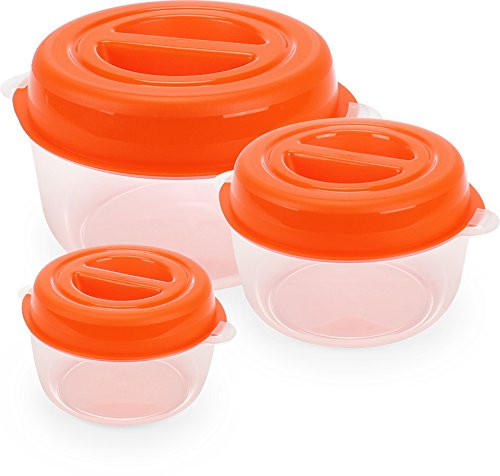 Codil Cocotte Food Container Set, Assorted, 30 x 20.6 x 13.2 cm