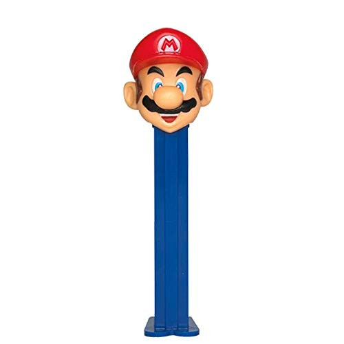 Mario Bros_ Mario Pez Dispenser with 2 candy packs