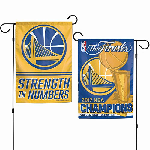 Wincraft Golden State Warriors NBA Champions Double Sided Garden Banner Wincraft Golden State Warriors NBA Champions Double Sided Garden Banner