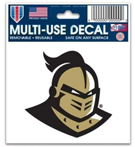 WinCraft University Central Florida UCF Knights 2nd Logo 3 x 4 inch Multi-Use Removable Decal