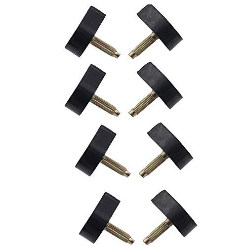 14 Pairs High Heel Tips Shoes Replacement Tap Caps4 SizeU-Shape Shoe Repair Stiletto Replacement Heels Tips Dowel Lifts Replacement Black