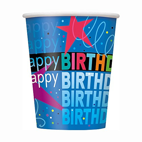 9oz Cosmic Birthday Party Cups 8ct 9oz Cosmic Birthday Party Cups 8ct