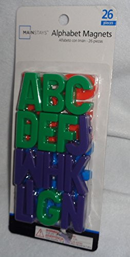 26-pc Multi-colored Alphabet Magnet Set