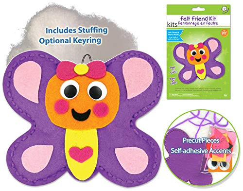 Butterfly Sewing Kit for Kids Girls Boys Preschool Sewing Kits Projects Animal Sewing Kits for Kids Craft Kits for Kids Sewing Kit Art Projects for Kids Felt Animals Sewing for Beginners Butterfly Sewing Kit for Kids Girls Boys Preschool Sewing Kits Projects Animal Sewing Kits for Kids Craft Kits for Kids Sewing Kit Art Projects for Kids Felt Animals Sewing for Beginners