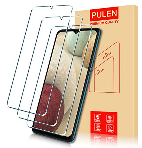 3-Pack PULEN Samsung Galaxy A12A42A32 Screen ProtectorHD Clear Scratch Resistant Bubble Free Anti-Fingerprints 9H Hardness Tempered Glass 3-Pack PULEN Samsung Galaxy A12A42A32 Screen ProtectorHD Clear Scratch Resistant Bubble Free Anti-Fingerprints 9H Hardness Tempered Glass