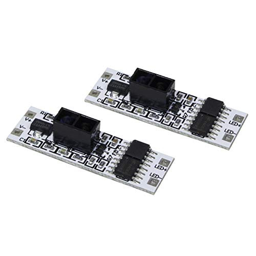 IKSACE 2pieces Hand Wave Sensor Switch Module DC 3_7V~12V Big wattage IR Sensor Module for LED Strip Light Hand Sweep LED Bar Light Under Cabinet Lighting