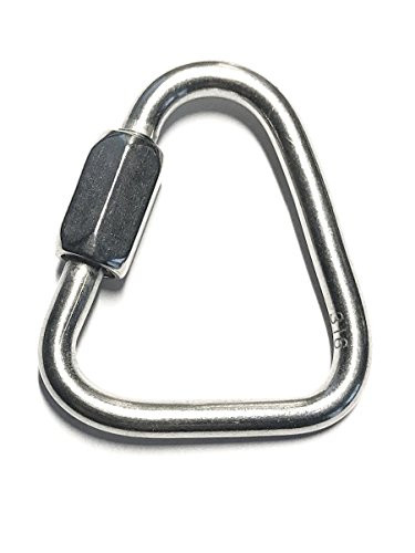 Stainless Steel 316 Delta Quick Link 18 3_5mm Marine Grade Triangle