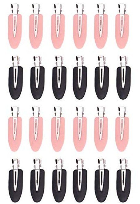 24 pieces No Bend Hair Clips No Crease Hair Clips Makeup Creaseless No Dent Hair Clips for Hair Styling and Makeup Application 24 pieces No Bend Hair Clips No Crease Hair Clips Makeup Creaseless No Dent Hair Clips for Hair Styling and Makeup Application