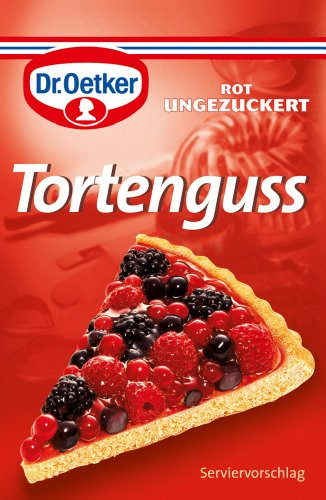 Dr_ Oetker Tortenguss Rot Red Cake Glaze - 3 pack