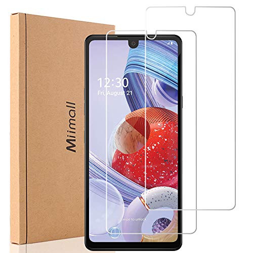 2 Pack Compatible with LG Stylo 6 Screen Protector 9H Hardness Anti-Scratch Tempered Glass Screen Protector Film Compatible with LG Stylo 6
