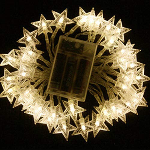 Gemily Star Christmas Lights 10ft 20LED String Lights Battery for Bedroom Garden Party Home Xmas Decor Fairy Lights Indoor Outdoor Christmas Tree Decorations Warm White Gemily Star Christmas Lights 10ft 20LED String Lights Battery for Bedroom Garden Party Home Xmas Decor Fairy Lights Indoor Outdoor Christmas Tree Decorations Warm White