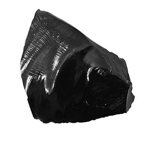 Raw Obsidian Igneous Rock Specimen - Approx_ 1- Geologist Selected and Hand Processed - Great for Science Classrooms - Eisco Labs Raw Obsidian Igneous Rock Specimen - Approx_ 1- Geologist Selected and Hand Processed - Great for Science Classrooms - Eisco Labs