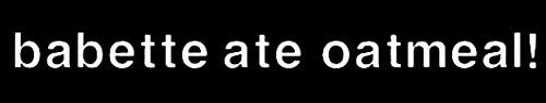 LLI Gilmore Girls Babette Ate Oatmeal  Decal Vinyl Sticker  Cars Trucks Vans Walls Laptop  White  5_5 x 0_8 in  LLI1135