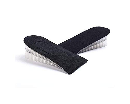 Peselina Silicone Height Increase Shoe Insoles Inserts Elevator Heels Inserts for Women and Men 2 Layers