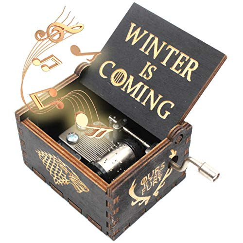 ukebobo Wooden Music Box  Game of Thrones Music Box Game of Thrones Gifts 1 Set