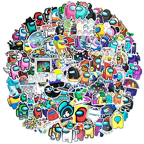 Roberly 100Pcs Among Us Stickers for Hydroflasks Waterproof Vinyl Laptop Stickers for Water Bottles Skateboard Bicycle Luggage Phone Decal Gift Cartoon Stickers for Teens Roberly 100Pcs Among Us Stickers for Hydroflasks Waterproof Vinyl Laptop Stickers for Water Bottles Skateboard Bicycle Luggage Phone Decal Gift Cartoon Stickers for Teens