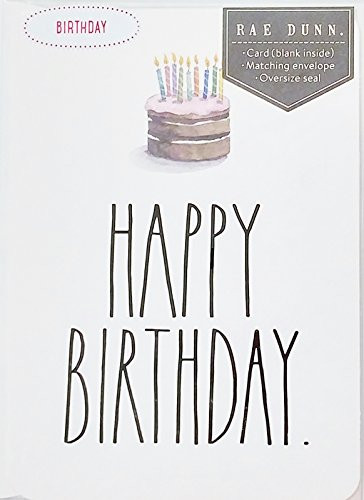 Happy Birthday Rae Dunn Greeting Card