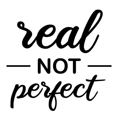 Real Not Perfect NOK Decal Vinyl Sticker Cars Trucks Vans Walls LaptopBlack5_5 x 5_5 inNOK405 Real Not Perfect NOK Decal Vinyl Sticker Cars Trucks Vans Walls LaptopBlack5_5 x 5_5 inNOK405