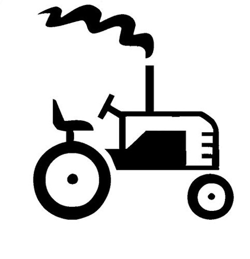 Makarios LLC Tractor MKR Decal Vinyl Sticker Cars Trucks Vans Walls LaptopBlack5_5 x 5_1 inMKR1276 Makarios LLC Tractor MKR Decal Vinyl Sticker Cars Trucks Vans Walls LaptopBlack5_5 x 5_1 inMKR1276