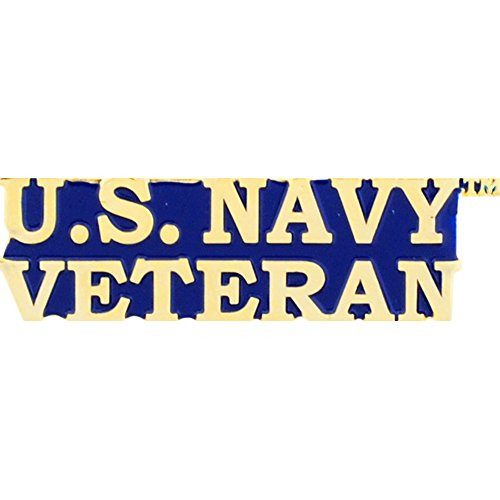 United States Navy Veteran USN Letters Seal 1 Lapel Pin United States Navy Veteran USN Letters Seal 1 Lapel Pin