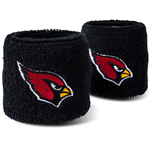 Franklin Sports Arizona Cardinals NFL Wristbands - Youth NFL Team Logo Wristbands - Great for Costumes and Uniforms - Pair of Wristbands