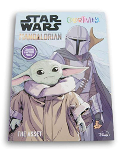 The Mandalorian The Asset Baby Yoda Colortivity Coloring and Activity Book - 64 Pages