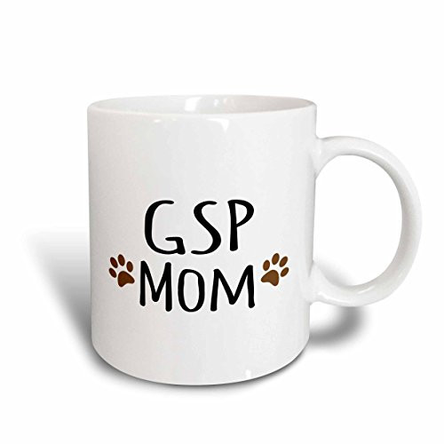 3dRose 154132_2 GSP Dog Mom Mug 15 oz Ceramic