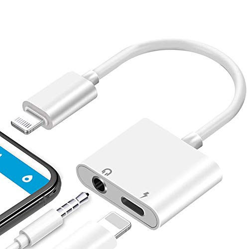 Apple MFi Certified iPhone Headphone Adapter 2 in 1 Lightning to 3_5mm AUX Audio Charger Splitter Dongle Compatible with iPhone 1212 Pro11XSXRX 87iPad Accessory Connector Earphone Adaptor Apple MFi Certified iPhone Headphone Adapter 2 in 1 Lightning to 3_5mm AUX Audio Charger Splitter Dongle Compatible with iPhone 1212 Pro11XSXRX 87iPad Accessory Connector Earphone Adaptor