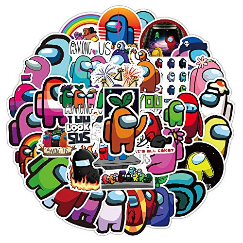 50pcs Among Us Game Sticker Cute Sticker Waterproof DIY Decoration as Gift for Teen Kid Laptop Water Bottles Bike Luggage Computer Toy Skateboard 50pcs Among Us Game Sticker Cute Sticker Waterproof DIY Decoration as Gift for Teen Kid Laptop Water Bottles Bike Luggage Computer Toy Skateboard