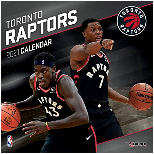 TURNER Sports Toronto Raptors 2021 12X12 Team Wall Calendar 21998011896