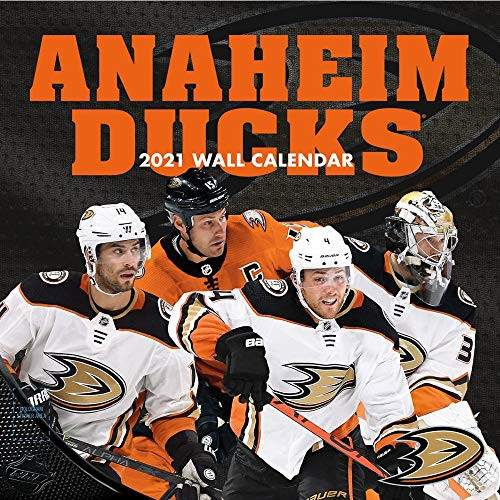 TURNER Sports Anaheim Ducks 2021 12X12 Team Wall Calendar 21998011931