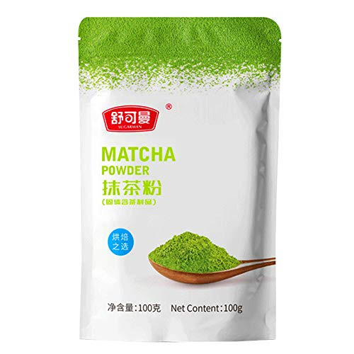 Matcha Green Tea - Cafe Style Sweetened Blend- for Green Tea Matcha Latte Green Tea Smoothies Matcha Matcha baking recipes 100g Value Size 3_5 Ounce