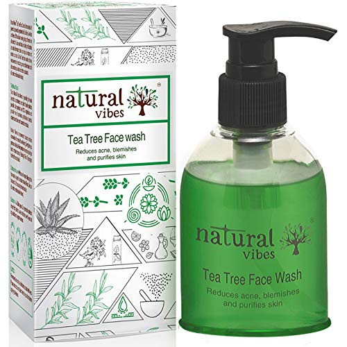 Natural Vibes Ayurvedic Tea Tree Face Wash 150ml