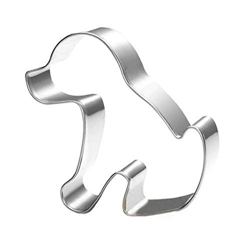 WJSYSHOP Puppy Sit Dog Cookie Cutter Stainless Steel