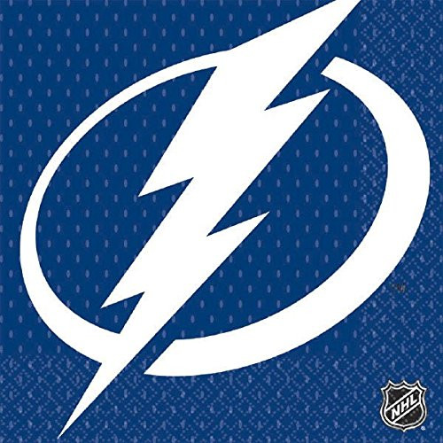 Amscan 513830 Tampa Bay Lightning Collection Luncheon Napkins 16 pcs