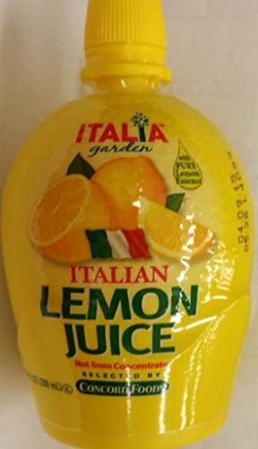 Italia Garden Italian Lemon Juice 6_76 Oz Pack of 2