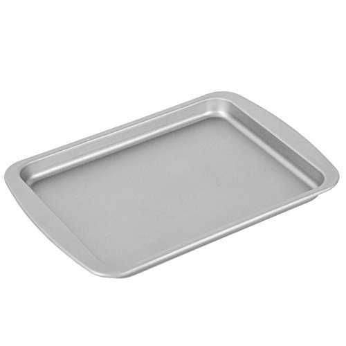 OvenStuff Non-Stick Small Toaster Oven Cookie Pan - American-Made, Non-Stick Cookie Baking Pan, Easy to Clean and Perfect for Single Servings
