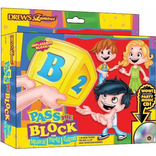 Drews Famous Pass The Alphabet Block Game  Game Collection  Party Accessory